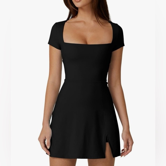 QINSEN Dresses & Skirts - Elegant Black Mini Dress